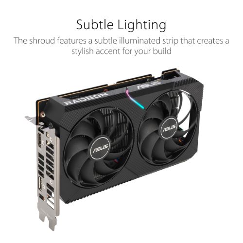 ASUS Dual RX 6400 4GB Gaming Graphic Card DUAL-RX6400-4G